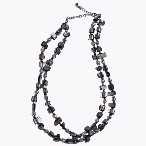 Elegant Boho Chipped Gemstone Multi Strand Necklace Fashion Jewelry Women - Picture 1 of 6